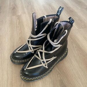 Dr Martin’s x Rick Owen lace boot